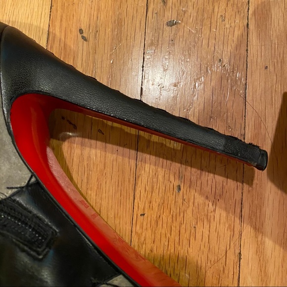 CHRISTIAN LOUBOUTIN PLATFORM BOOTIES - Picture 6 of 10
